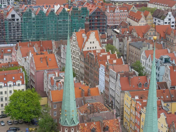 Gdaňsk Polsku Baltském Moři — Stock fotografie