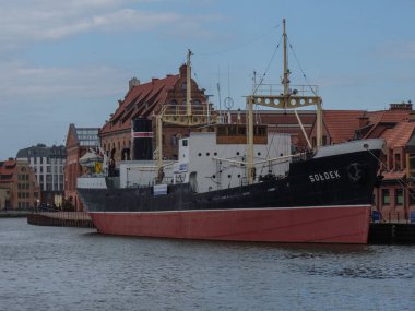 Polonya ve Baltık Denizi'nde Gdansk