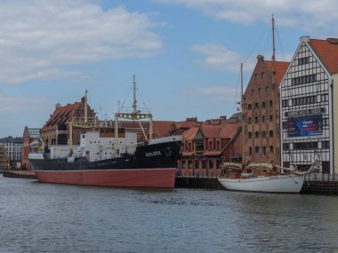 Polonya ve Baltık Denizi'nde Gdansk