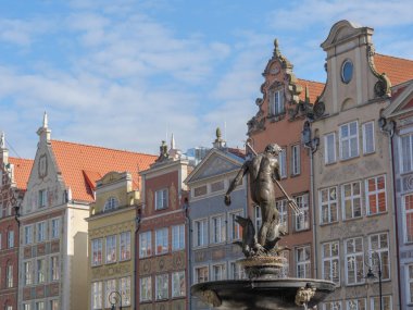 Polonya ve Baltık Denizi'nde Gdansk