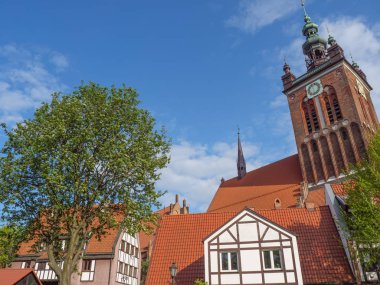 Polonya ve Baltık Denizi'nde Gdansk