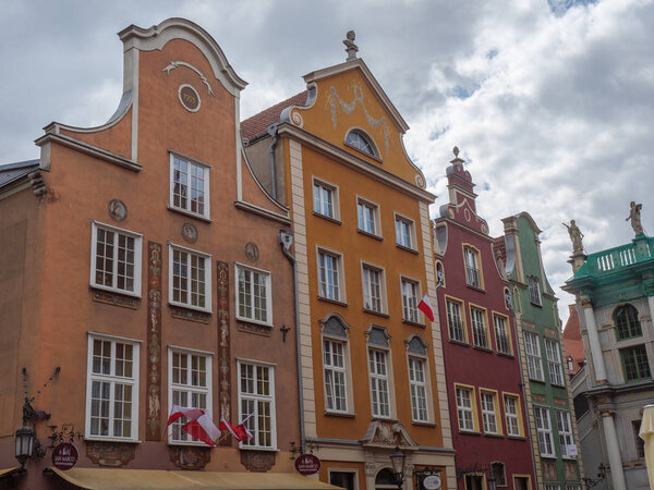Gdansk in poland and the baltic sea