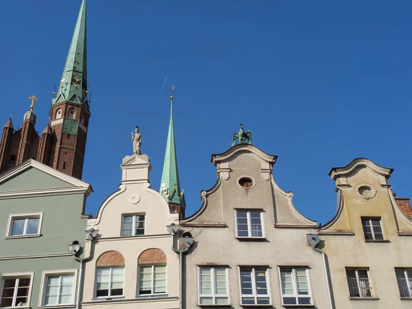 Polonya ve Baltık Denizi'nde Gdansk