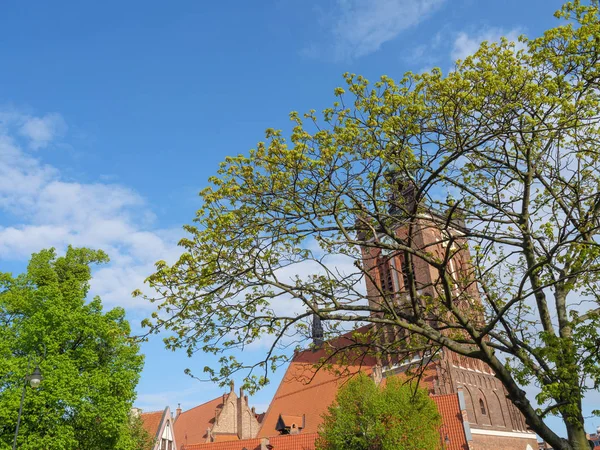 Gdaňsk Polsku Baltském Moři — Stock fotografie