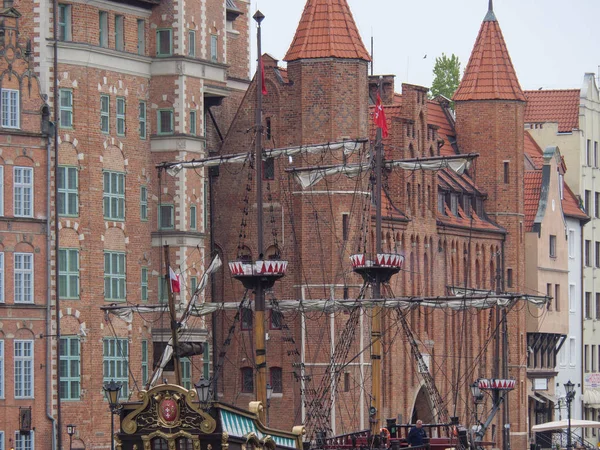 Polonya ve Baltık Denizi'nde Gdansk