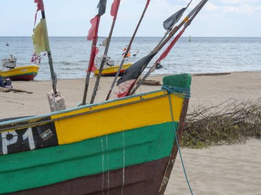 Polonya ve Baltık Denizi'nde Gdansk