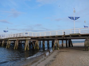Polonya ve Baltık Denizi'nde Gdansk