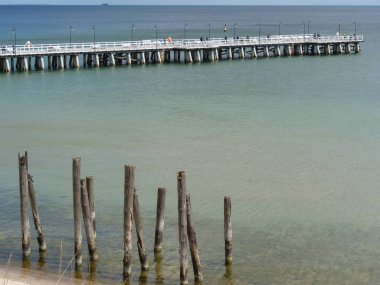 Polonya ve Baltık Denizi'nde Gdansk