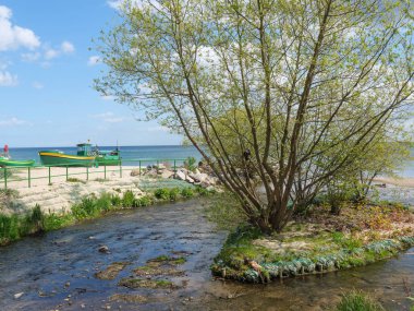 Polonya ve Baltık Denizi'nde Gdansk