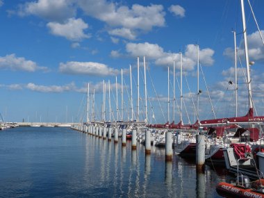 Polonya ve Baltık Denizi'nde Gdansk