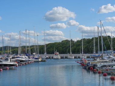 Polonya ve Baltık Denizi'nde Gdansk