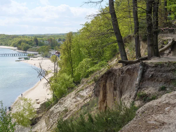 Гданьск Польше Балтийском Море — стоковое фото