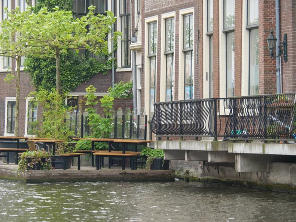 Katwijk Zee Und Die Stadt Leiden Den Niederlanden — Stockfoto