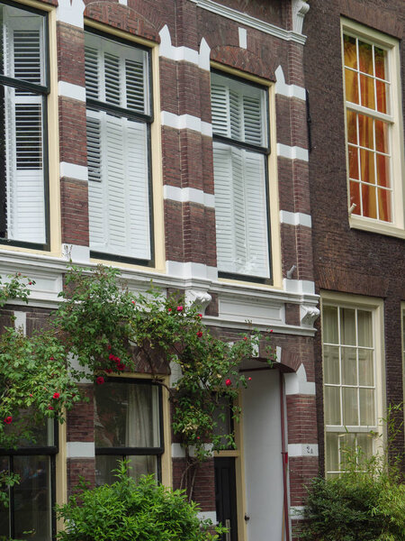 Katwijk an zee and the city of leiden in the Netherlands