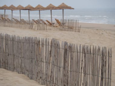 Katwijk bir zee ve Hollanda'da Leiden şehir