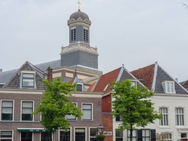 Katwijk bir zee ve Hollanda'da Leiden şehir