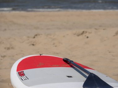 Katwijk bir zee ve Hollanda'da Leiden şehir