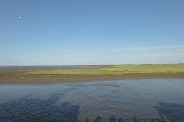 Almanya'da baltrum küçük ada