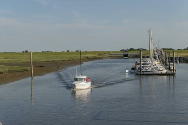 Almanya'da baltrum küçük ada