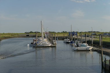 Almanya'da baltrum küçük ada