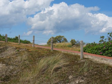 Kuzey denizindeki Alman Baltrum Adası.
