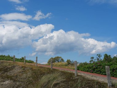 Kuzey denizindeki Alman Baltrum Adası.