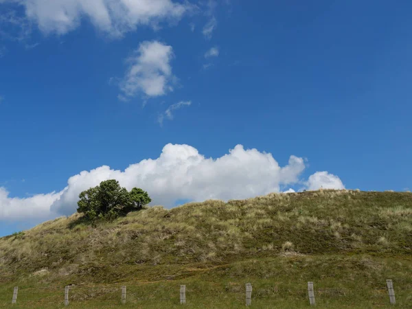 stock image the  german island of baltrum