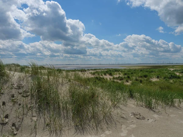 Isla Alemana Baltrum — Foto de Stock