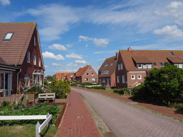 Île Allemande Baltrum Dans Mer Nord — Photo