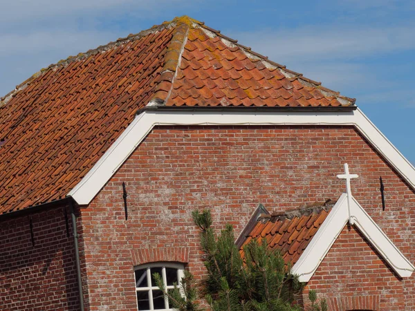 Île Allemande Baltrum Dans Mer Nord — Photo