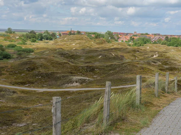 Isola Tedesca Baltrum Nel Mare Del Nord — Foto Stock