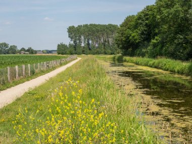 Hollanda'da ulft küçük bir kasaba