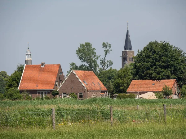 Small Town Ulft Netherland — стоковое фото