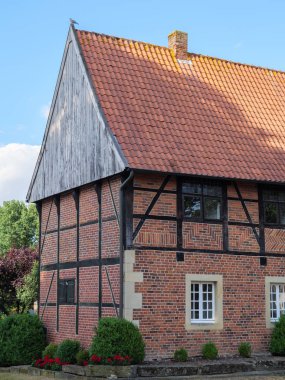 Alman müensterland küçük bir köy