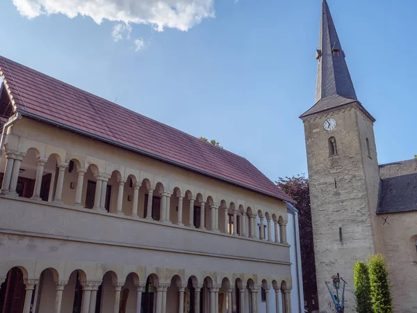 Kleines Dorf Münsterland — Stockfoto