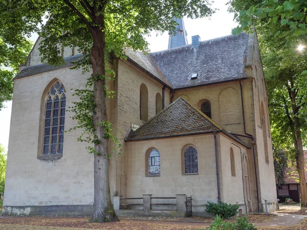 Klein Dorpje Het Duitse Muensterland — Stockfoto