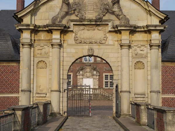 Schlösser Und Kirchen Münsterland — Stockfoto