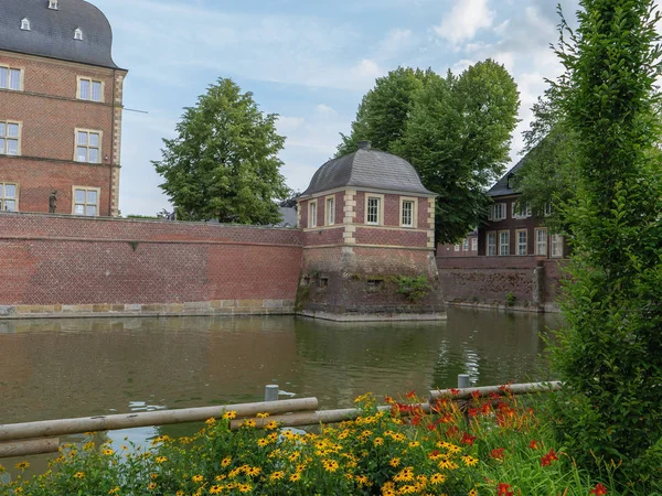 Kastelen Kerken Het Duitse Muensterland — Stockfoto