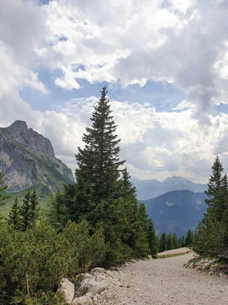 Städte Und Berge Bayern — Stockfoto