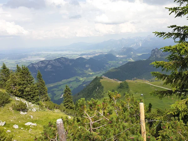 Städte Und Berge Bayern — Stockfoto