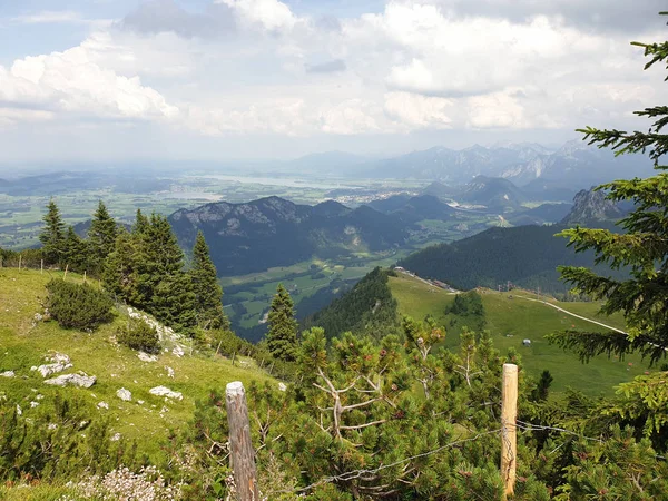 Städte Und Berge Bayern — Stockfoto