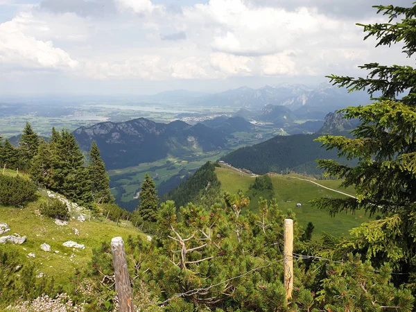 Städte Und Berge Bayern — Stockfoto