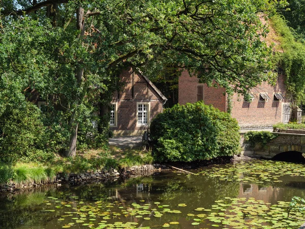 Malý Hrad Welbergenu Německu — Stock fotografie