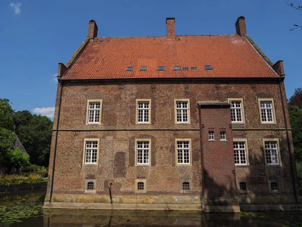 Pequeño Castillo Welbergen Alemania — Foto de Stock