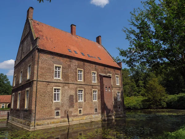 Das Kleine Schloss Welbergen Deutschland — Stockfoto