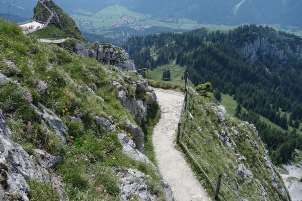 Sommerwandern Den Deutschen Und Österreichischen Alpen — Stockfoto