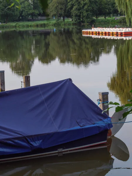 Noche Lago Alemania — Foto de Stock