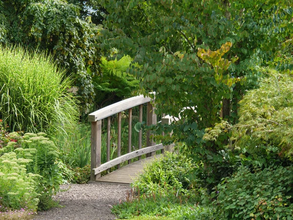 Summer Time German Garden — Stock Photo, Image