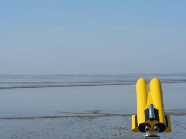Almanya'da nehir ems de ditzum köyü