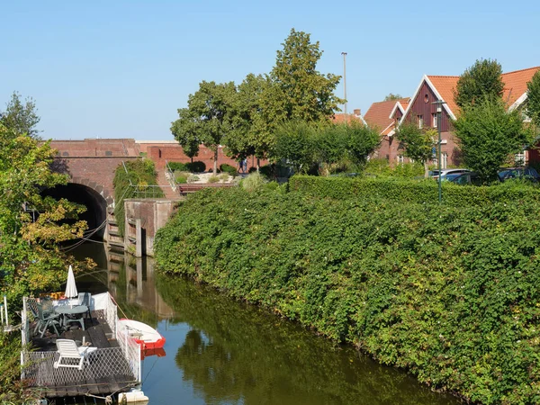 Das Dorf Ditzum Der Ems Deutschland — Stockfoto